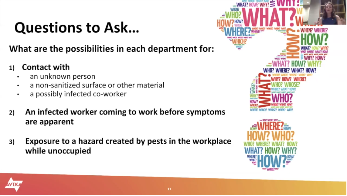 Questions to Ask for Contact Tracing | AVIXA Questions to Ask for Contact Tracing | AVIXA
