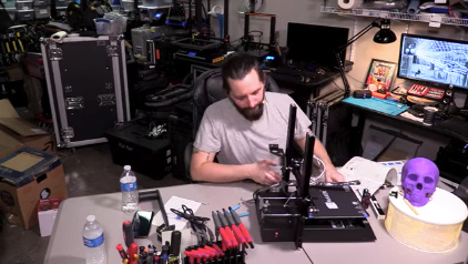 Brian Dickson experimenting with 3D printer | AVIXA Brian Dickson experimenting with 3D printer | AVIXA