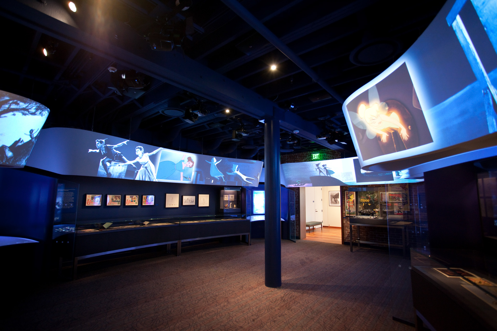 Video Ribbon at Walt Disney Family Museum, which is a nice immersive space.
Exhibit Design by Rockwell Group Architects. Media production by Batwin and Robin. AV Integration and control by BBI Engineering, Inc.
Photo credit BBI Engineering, Inc | AVIXA Video Ribbon at Walt Disney Family Museum, which is a nice immersive space.
Exhibit Design by Rockwell Group Architects. Media production by Batwin and Robin. AV Integration and control by BBI Engineering, Inc.
Photo credit BBI Engineering, Inc | AVIXA